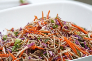 Combine this slaw with any noodle for delicious, no-mayo pasta salad (photo by Brad Dahlgaard)