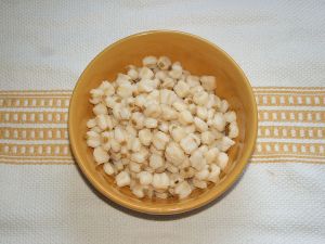 A bowl of whole kernel hominy (web pic).
